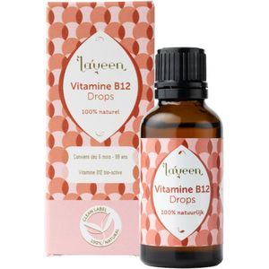 Laveen B12 Drops - 30ml - Suikervrij - Vegan - 100% natuurlijk