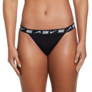 Nike Damen Bikini broek Logo Tape Black- Maat S