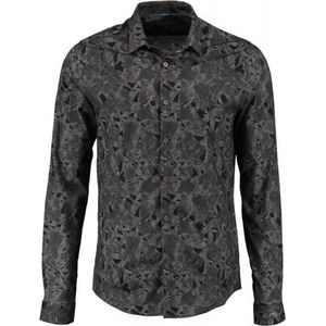 Cast iron zacht stretch overhemd lange mouw - Maat XL