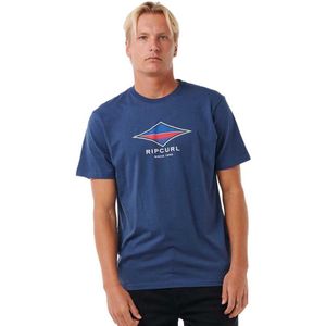 Rip Curl Filler T-shirt Met Korte Mouwen Blauw S Man