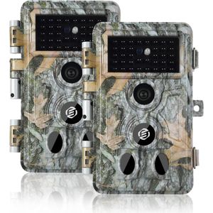Equivera Wildcamera - Wildcamera met Nachtzicht - Wildcamera's - Wildcamera met Nachtzicht en Wifi - Wildlife Camera's - Wild Camera - Buitencamera met Nachtzicht - Wildcamera voor Buiten - Wildcamera met Sensor