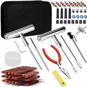 Bandenreparatieset Auto - Bandenreparatiekit - Proppenset - Bandenreparatieset - Banden Reparatieset Auto - Must Have Voor In De Auto!
