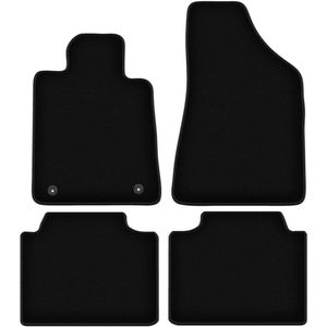 BASIC zwarte velours matten voor: Renault Safrane liftback (1992-2000)