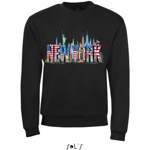 Sweatshirt 2-188 New York Skyline color