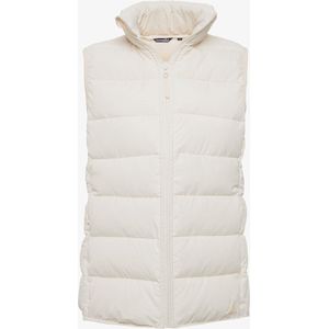 Mountain Peak dames bodywarmer wit - Maat M - Winddicht en waterafstotend - Ademend materiaal