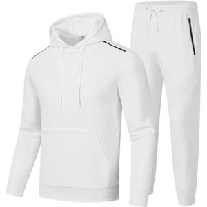 Modieus Trainingspak voor Heren - 2-delig Hoodie en Sportbroek - Ademend en Comfortabel