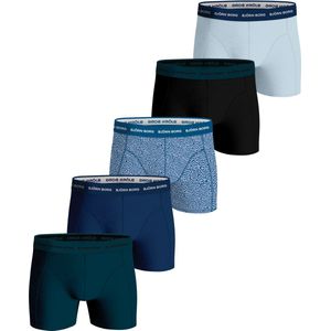 Björn Borg Heren Boxershorts 5-Pack – Zwart/Blauw/Groen Multi maat M