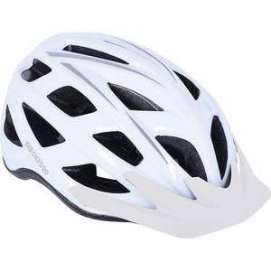 Fietshelm - E-bike helm - Trendy fietshelm, de Oxford Talon in het Wit - L - XL