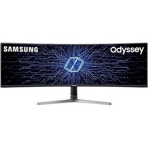 Samsung Odyssey G9 C49RG94SSR - 2K QLED Curved 120 Hz Gaming Monitor - 49 Inch - Blauw/Grijs
