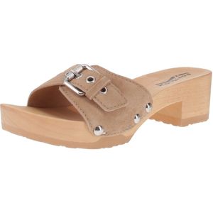 Softclox S3649 Pixie kasjmier - Muiltje voor dames - 04-Taupe