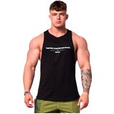 Nebbia - Gym Flexin´ - Mouwloos T-shirt - Zwart