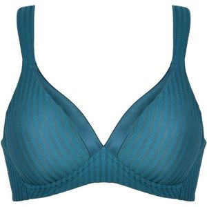 Naturana - Soft bh met strepen - 5247 - Donkergroen - 85A