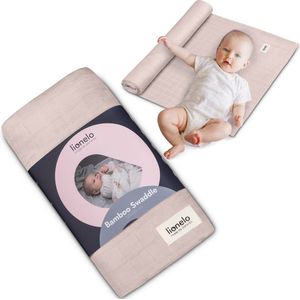 Lionelo - Bamboo Swaddle - Wikkeldeken - Bamboe - 120 x 120 cm