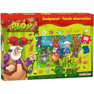 Kabouter Plop en De Peppers Zoekpuzzel (50 stukjes)