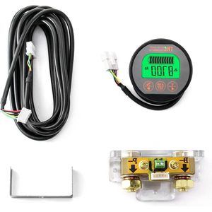 Batterij Monitor Tester Voltmeter Ampèremeter 8-80V 0-350A met 4m Aangepaste Kabel voor Auto Motorboot Caravan Camper Zonne-energie