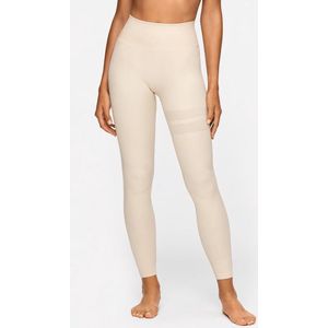 Stronger - Embrace Seamless Rib Tights - Sport Tights - Dames - Taupe - Maat M