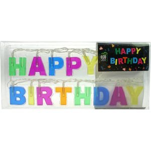 Feest lichtslinger 13 lampjes | Happy Birthday | LED | Party Lighting