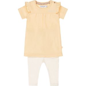 Dirkje R-GROOVY GIRL Meisjes Kledingset - Faded orange - Maat 68