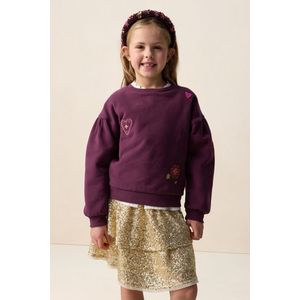 Sissy-Boy - Donkerrode Sweater - Met Embroidery