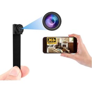 Spijker Camera Draadloze Verborgen Camera Echte 4K HD DIY Mini WiFi Home Beveiligingscamera Nanny Cam met Bewegingsdetectie/Remote View APP Ondersteunt Android/iOS met 32 GB