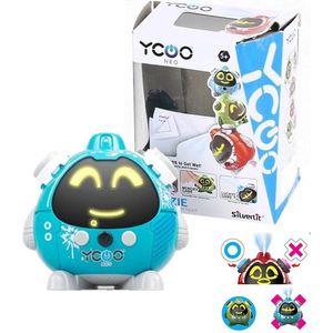 Silverlit Robot Quizzie Blauw - Interactieve robot - Waterfunctie - 3 games - Speelboek