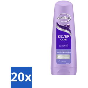 Andrélon – Conditioner – Zilver Care – 200 ml - Bulkverpakking - 20 stuks