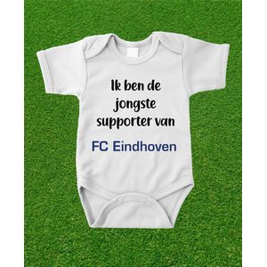Rompertje jongste supporter van FC Eindhoven