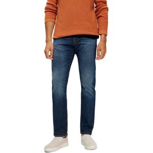 Selected Homme Heren Jeans Broeken SLH196-STRAIGHTSCOTT regular/straight Fit Blauw 36W / 34L Volwassenen