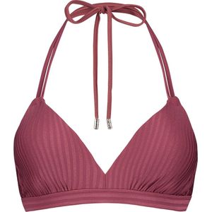 Beachlife - Dark Rose - Halter Bikinitop - Voorgevormde Cups - Dames
