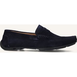 Stefano Lauran - Blauwe Suède Loafers voor Heren