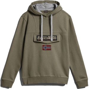 Napapijri Burgee Sweater Groen - Maat M - Heren - Hoodies