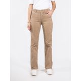 Bibette - 10W Cord - Flare Corduroy Broek - Hoge Taille - Ribstructuur