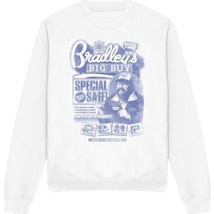 Stranger Things Season 5 - Bradley's Big Buy Advert Heren Sweatshirts - wit - XL