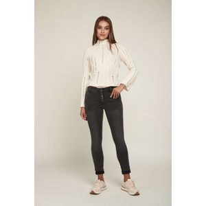 Broek Toxik3 5 button slim fit grey jeans