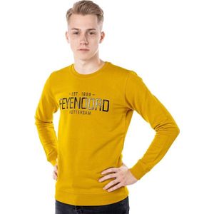 Feyenoord Sweater EST 1908, Oker, Unisex (L)