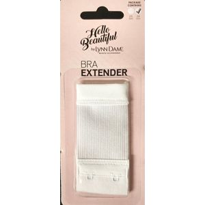 BH Verlenger Wit – 38 mm Breed – Met 2 Haakjes – Comfortabele BH Extender – Verlengstuk voor BH – Zacht & Elastisch