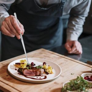 30 cm Grilltang - Roestvrij Staal Kookpincet met Professionele Tang - Keukengereedschap voor Grillen, Coaten en Serveren