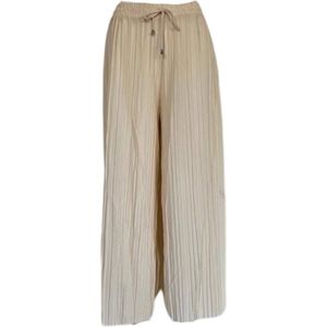 Hoogwaardige Dames Flare Broek / Pants | Flared Pantalon | Citroen - Maat XL