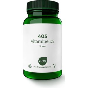 AOV 405 Vitamine D3 (15 mcg) 180 tabletten - Vitaminen - Voedingssupplementen