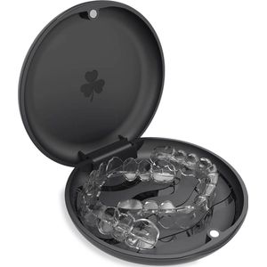 Alyze Gebitsbakje - Zwart - Voor prothese - Beugel - Kunstgebit - Bakje - Gebittenbakje