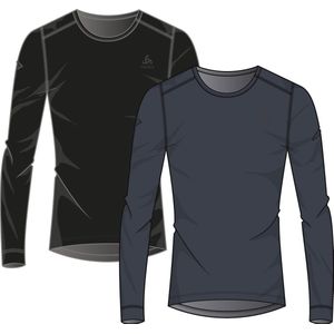 ODLO ACTIVE WARM ECO 2 Pack Longsleeve Crew Neck Men_Maat_S