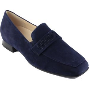 Hassia - Napoli 300862 - Instapper - Blauw - Calfssuede