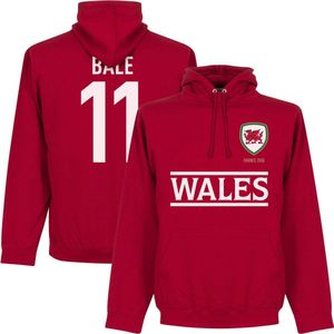 Wales Bale 11 Team Hooded Sweater - XL