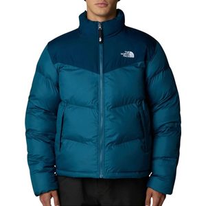 The North Face gewatteerde heren winterjas blauw - Maat XL