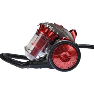 Royal Swiss ED-1509 - Stofzuiger - Stofzuiger zonder zak - Cyclonische Vaccuum - 700W - Rood