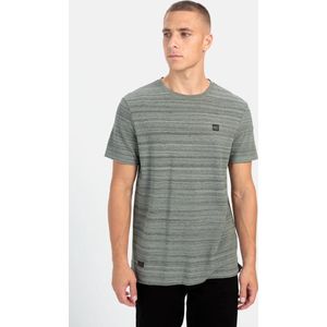 camel active T-Shirt met verkoelend effect - Maat menswear-6XL - Zeegras