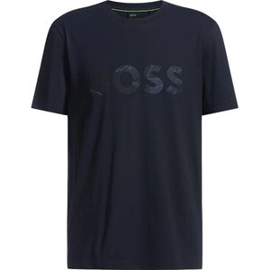 BOSS - T-shirt - Wit - Katoen