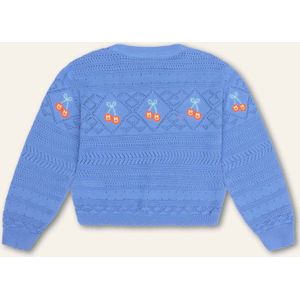 Oilily - Vruity cardigan - Blauw - 104/4yr