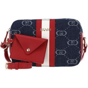 LIU JO Schoudertas Manhattan Camera Case Blu Denim Donkerblauw