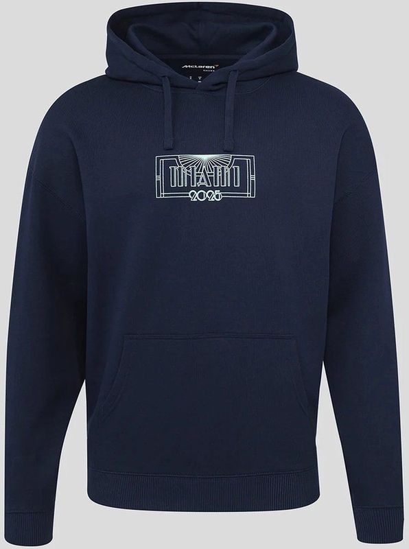 McLaren Unisex Miami Race Oversized Hoodie - Marineblauw